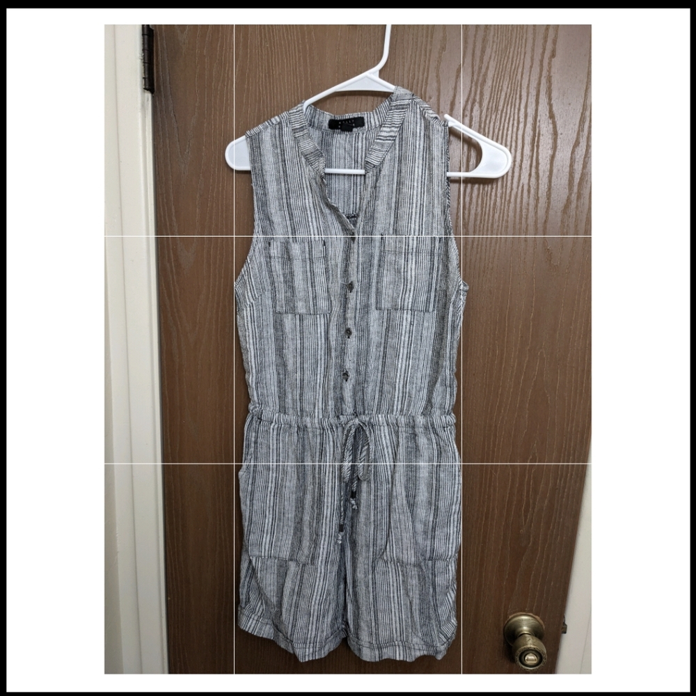 Women's Linen Romper